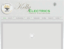 Tablet Screenshot of female-electrician-london.co.uk